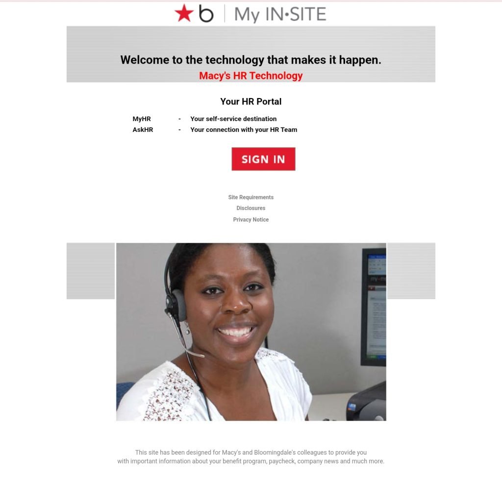 Macys Insite Login