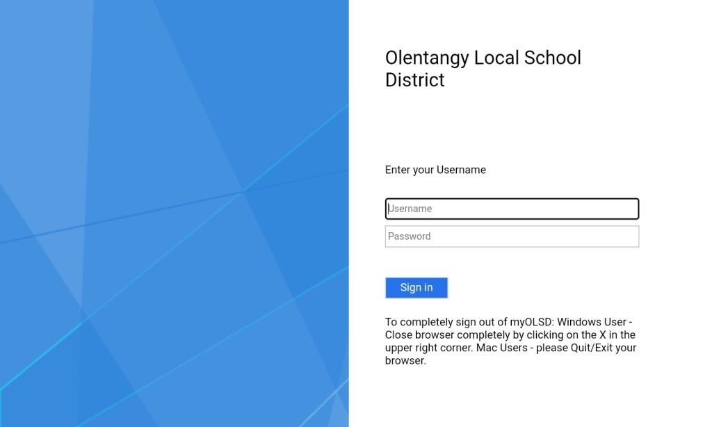 MyOLSD Login